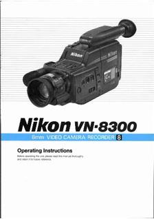 Nikon VN 8300 manual. Camera Instructions.